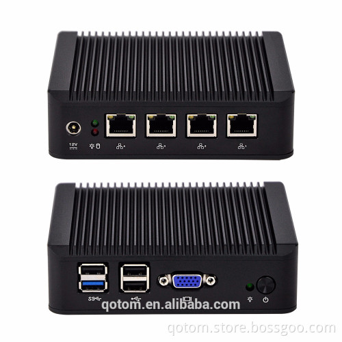 New firewall J1900 Quad core home router computer 4 LAN Q190G4U